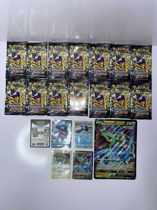 Pokemon Crown Zenith Premium Sea Sky Collection - 14 X Booster Packs! - Image 5