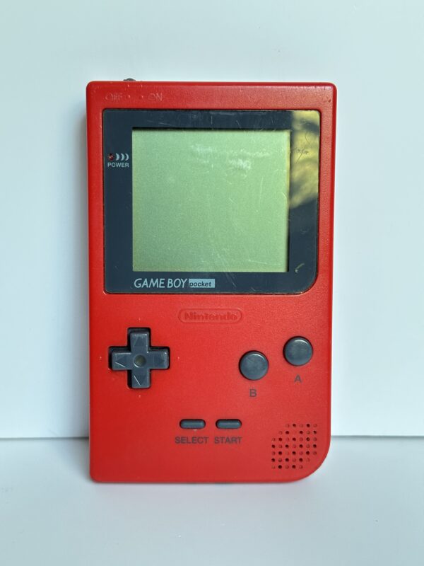 Nintendo GAME BOY Pocket MGB-001 RED and Frogger Game - Image 2