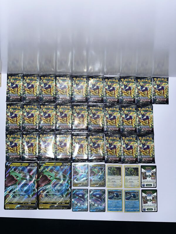 x2 Pokemon Crown Zenith Premium Sea Sky Collection - 28 SEALED PACKS!! BUNDLE!!