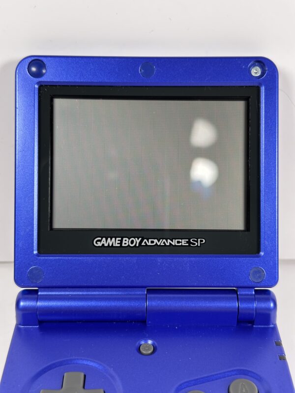 Colbalt Blue Nintendo Gameboy Advance SP with Charger - Image 4