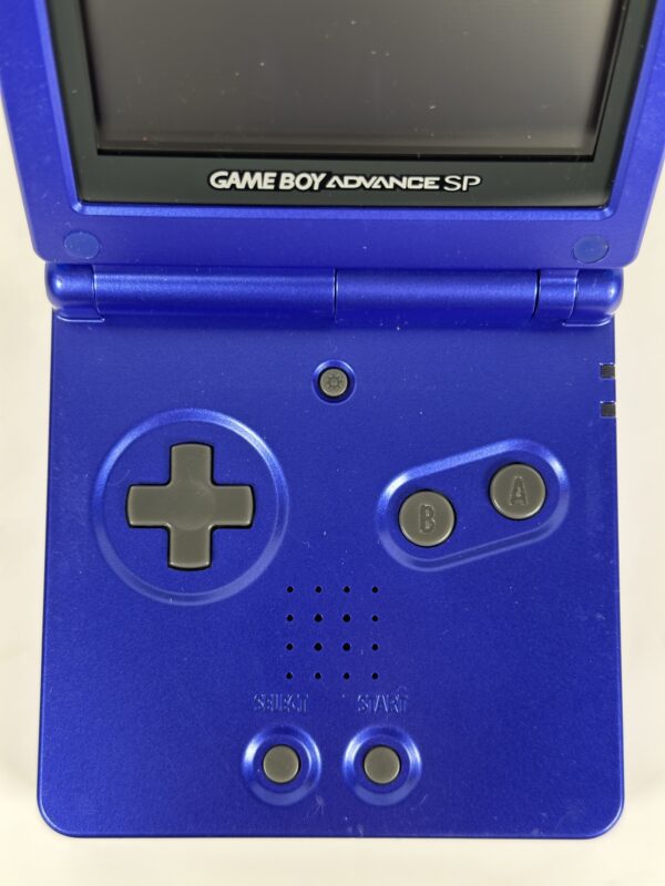 Colbalt Blue Nintendo Gameboy Advance SP with Charger - Image 5