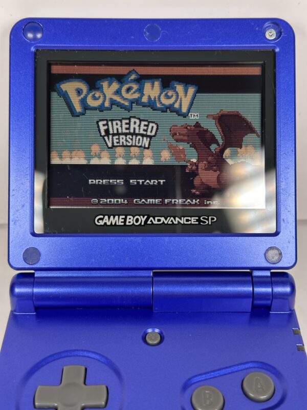 Colbalt Blue Nintendo Gameboy Advance SP with Charger - Image 15