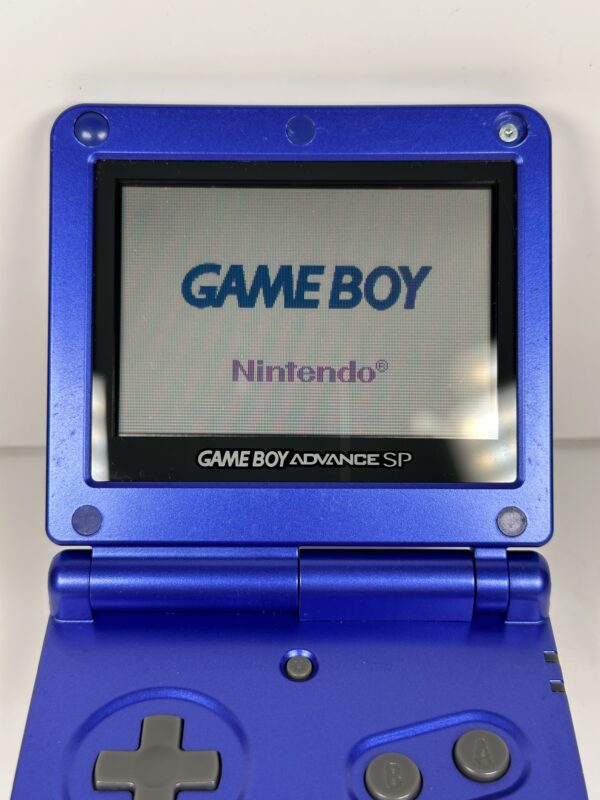 Colbalt Blue Nintendo Gameboy Advance SP with Charger - Image 14