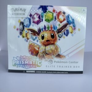 Prismatic Evolutions Pokémon Center Exclusive ETB